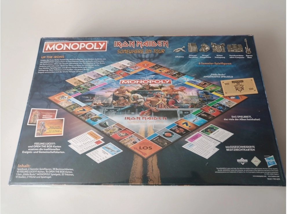 Monopoly - Iron Maiden (Defekte Verpackung)