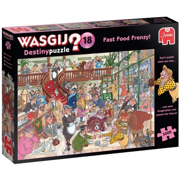 Wasgij Destiny 18 Fast Food Rausch - Wasgij Destiny 18