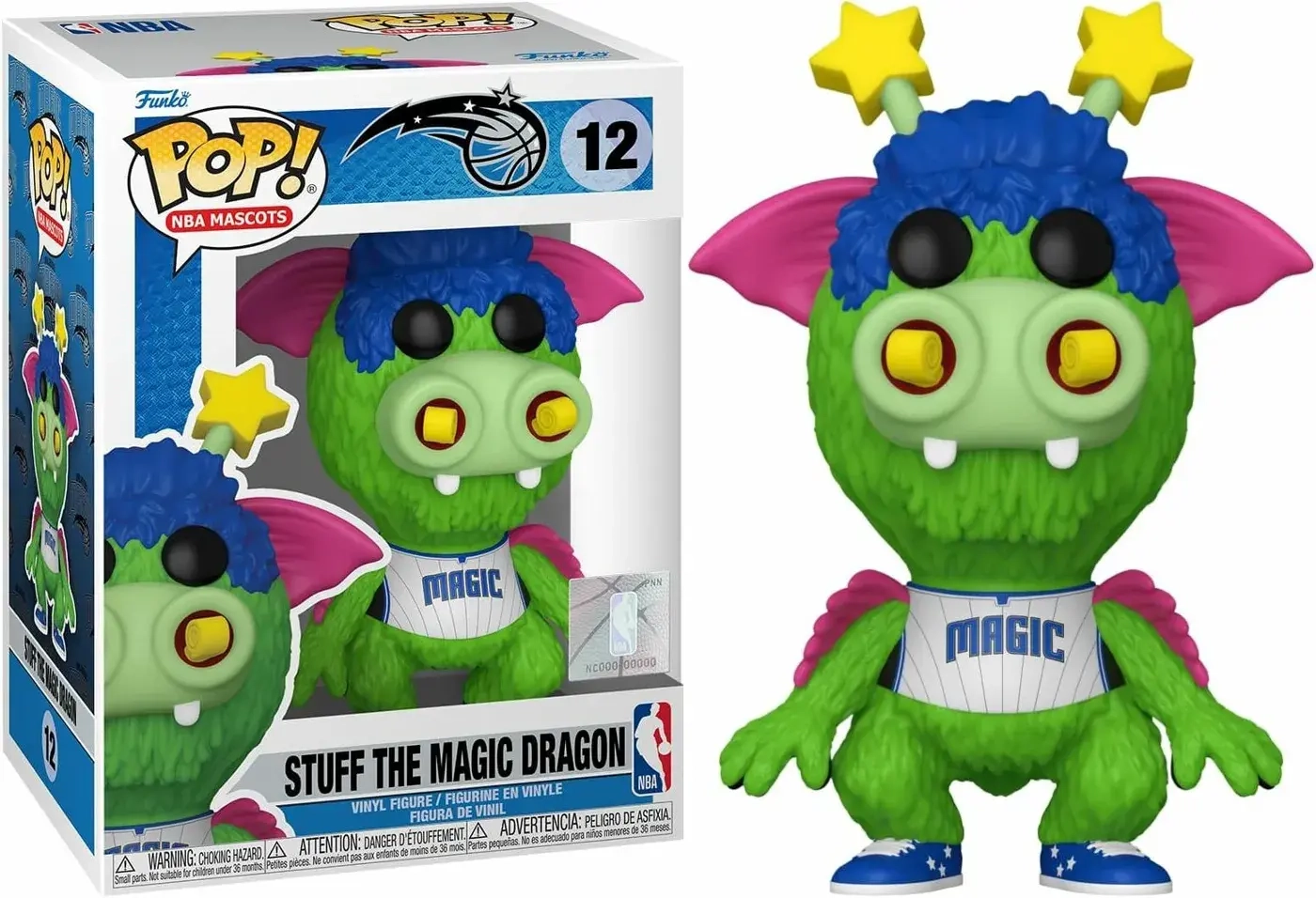 Funko POP! - NBA - Mascots - Stuff the Magic Dragon/Orlando