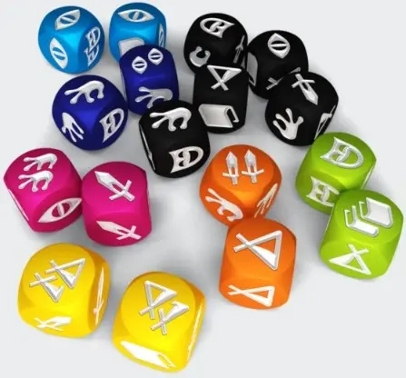 Lands of Galzyr Accessories: Extra Dice Set