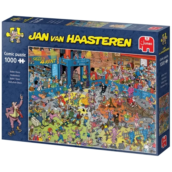 Rollschuh Disco - Jan van Haasteren