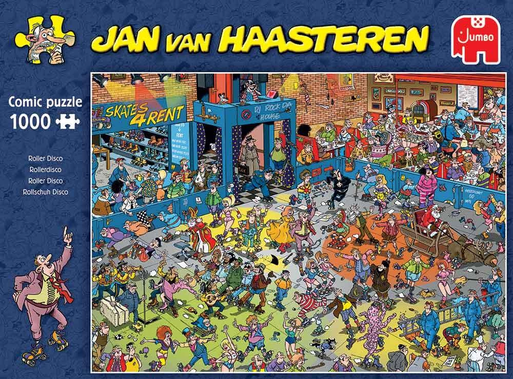 Rollschuh Disco - Jan van Haasteren