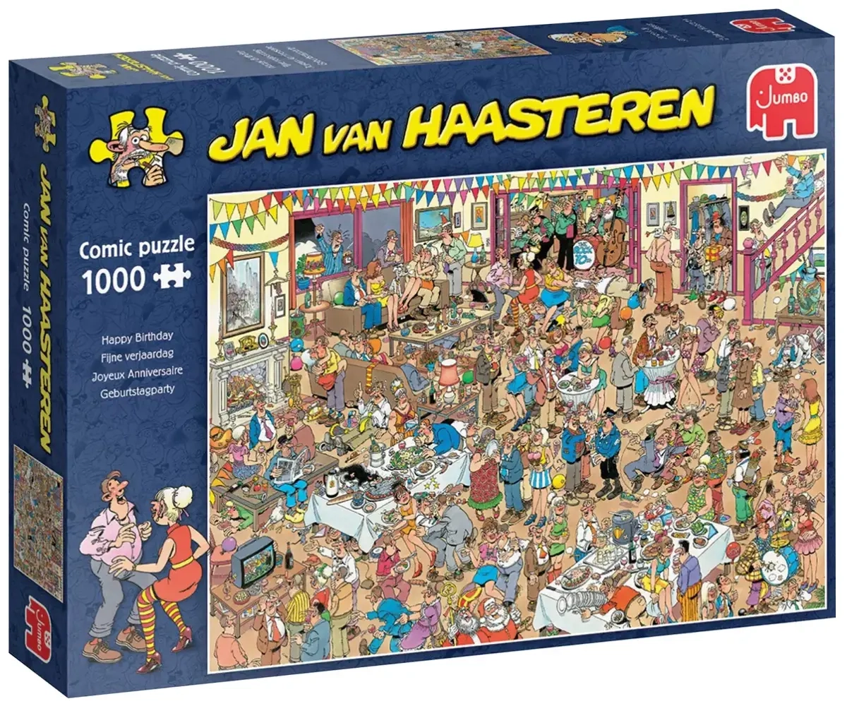 Geburtstagsparty - Jan van Haasteren