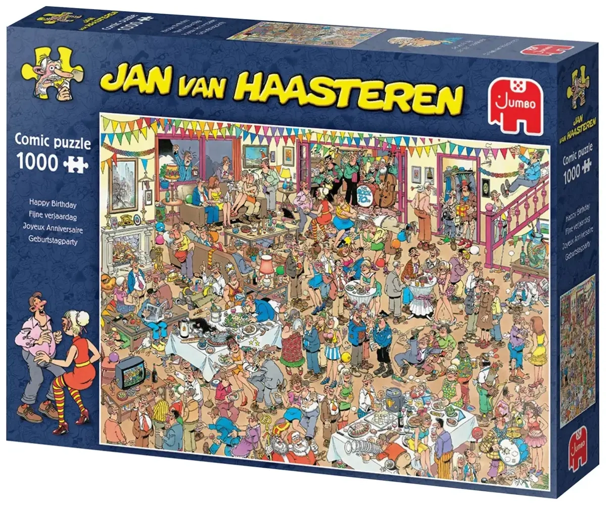 Geburtstagsparty - Jan van Haasteren