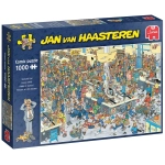 Massen an den Kassen - Jan van Haasteren