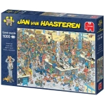 Massen an den Kassen - Jan van Haasteren