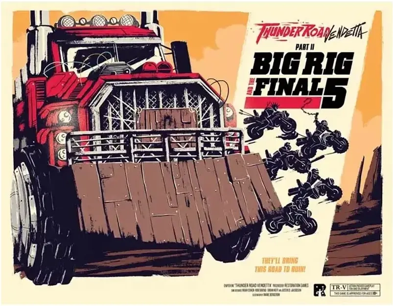 Thunder Road Big Rig and the Fatal Five - EN