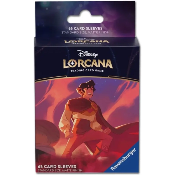 Disney Lorcana Set 5 - Kartenhüllen Motiv Aladdin