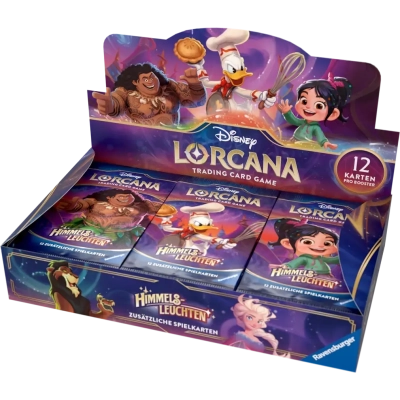 Disney Lorcana Set 5 - Himmelsleuchten - Booster Display (24 Packs) - DE