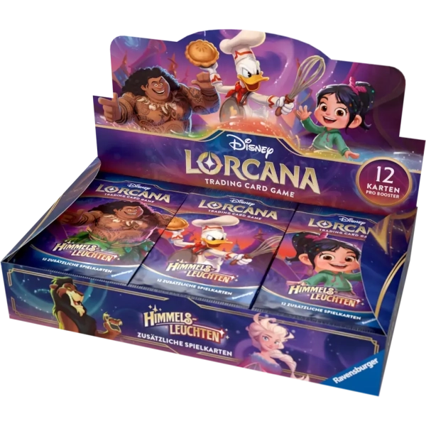 Disney Lorcana Set 5 - Himmelsleuchten - Booster Display (24 Packs) - DE