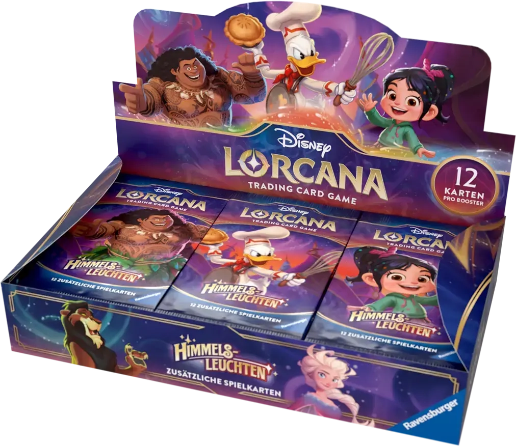 Disney Lorcana Set 5 - Himmelsleuchten - Booster Display (24 Packs) - DE