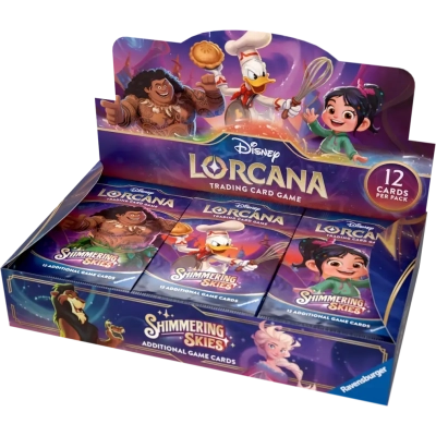 Disney Lorcana Set 5 - Shimmering Skies - Booster Display (24 Packs) - EN