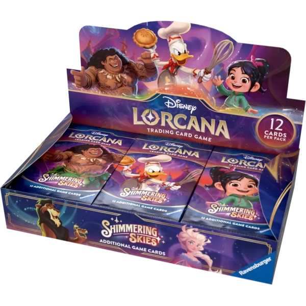 Disney Lorcana Set 5 - Shimmering Skies - Booster Display (24 Packs) - EN