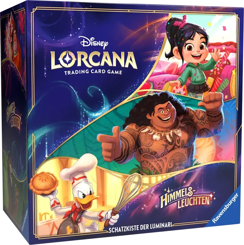 Disney Lorcana Set 5 - Himmelsleuchten - Schatzkiste der Luminari Pack - DE