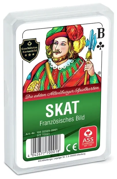 Skat - Französisches Bild (Kunststoffetui)