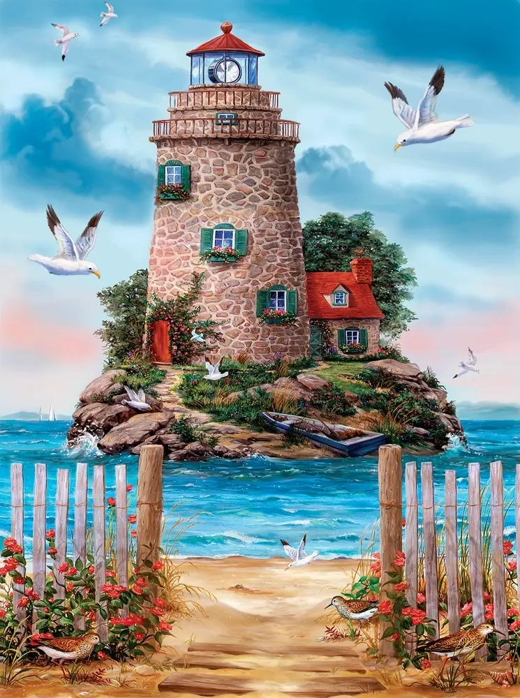 Island Lighthouse - Linda Picken