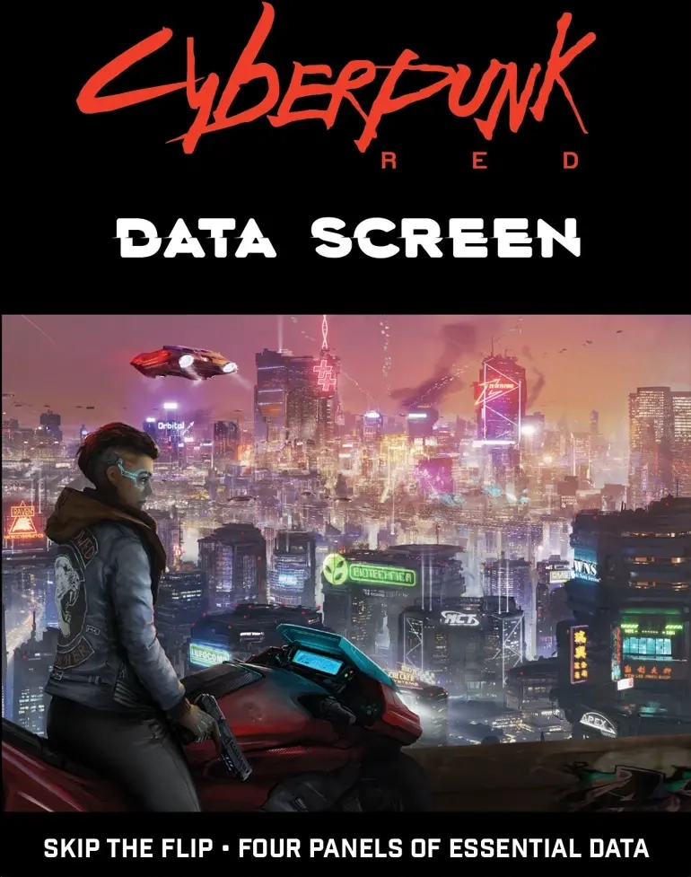 Cyberpunk Red Data Screen - EN