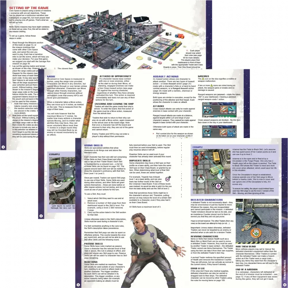 Core Space Deluxe Rulebook - EN