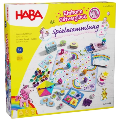 Einhorn Glitzerglück – Spielesammlung