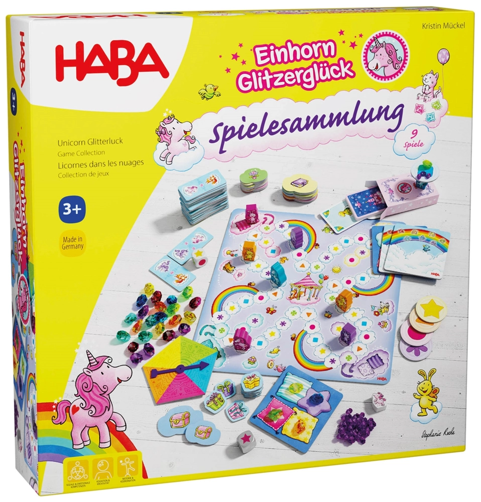 Einhorn Glitzerglück – Spielesammlung