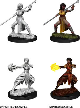 D&D Nolzur's Marvelous Miniatures - Female Half-Elf Monk