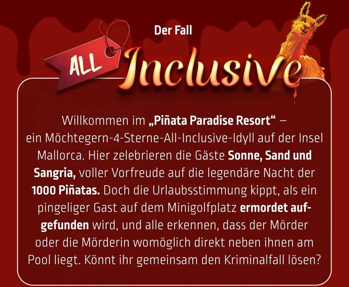 Mord bei Tisch: All-Inclusive - DE