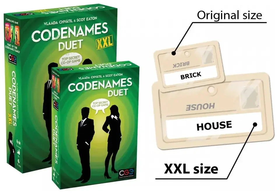 Codenames: Duet XXL - EN