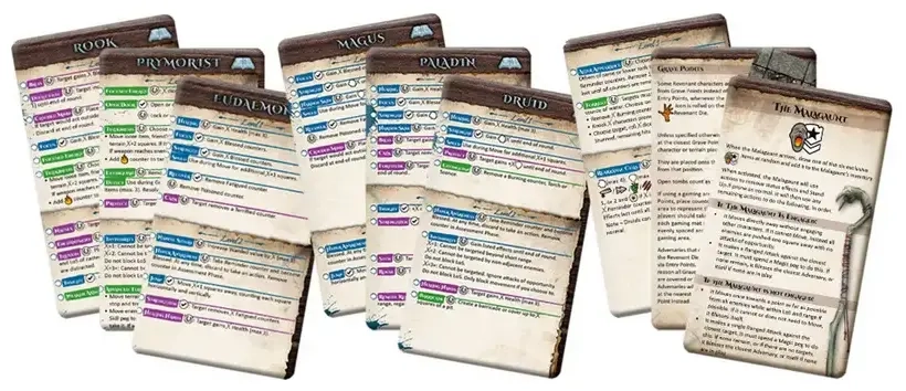 Maladum Reference Cards - DE