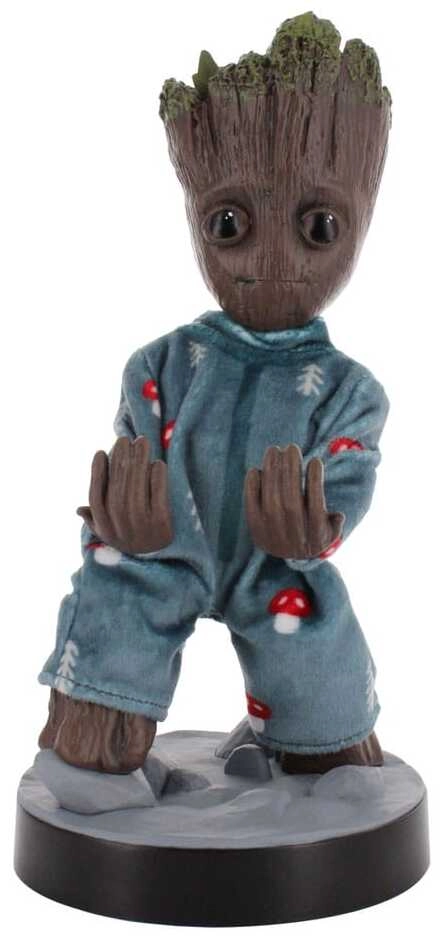 Marvel Cable Guys Lade-Halter Guardians of the Galaxy Pyjama Baby Groot - 20cm