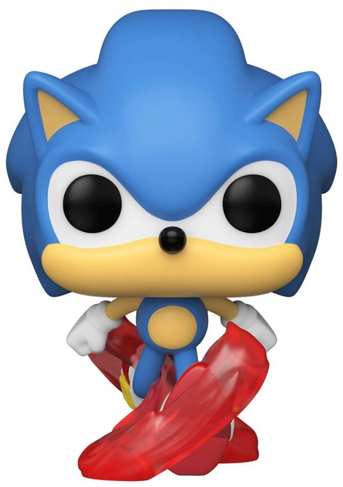 Funko POP! Sonic the Hedgehog Games Vinyl Figur Sonic 30th - Running Sonic - 9cm