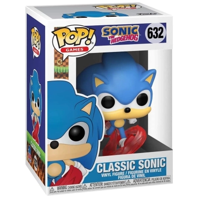 Funko POP! Sonic the Hedgehog Games Vinyl Figur Sonic 30th - Running Sonic - 9cm