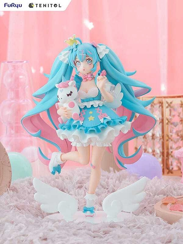 Hatsune Miku Tenitol PVC Statue Yumekawa Princess - 21cm