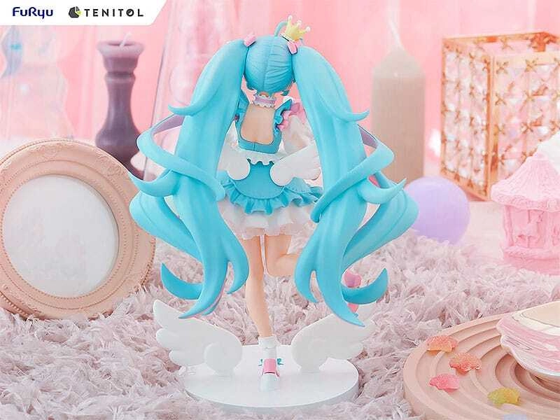 Hatsune Miku Tenitol PVC Statue Yumekawa Princess - 21cm