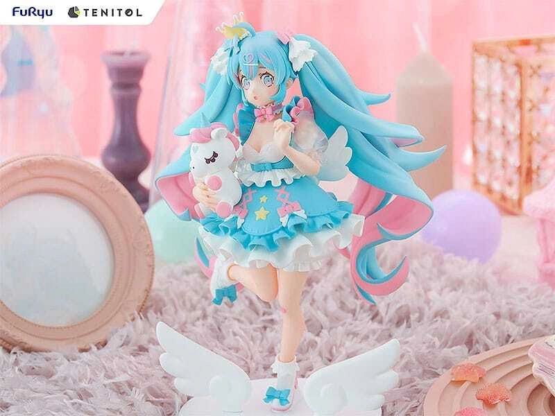 Hatsune Miku Tenitol PVC Statue Yumekawa Princess - 21cm