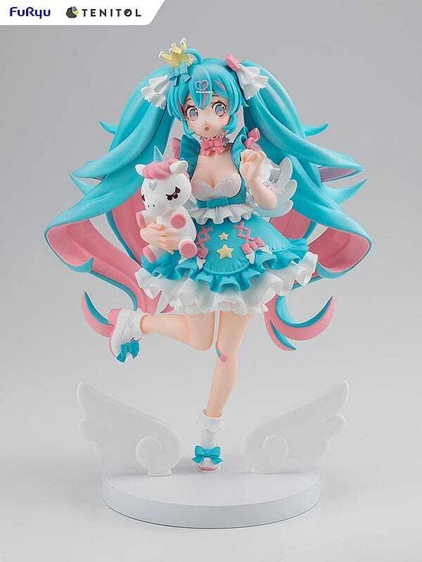 Hatsune Miku Tenitol PVC Statue Yumekawa Princess - 21cm