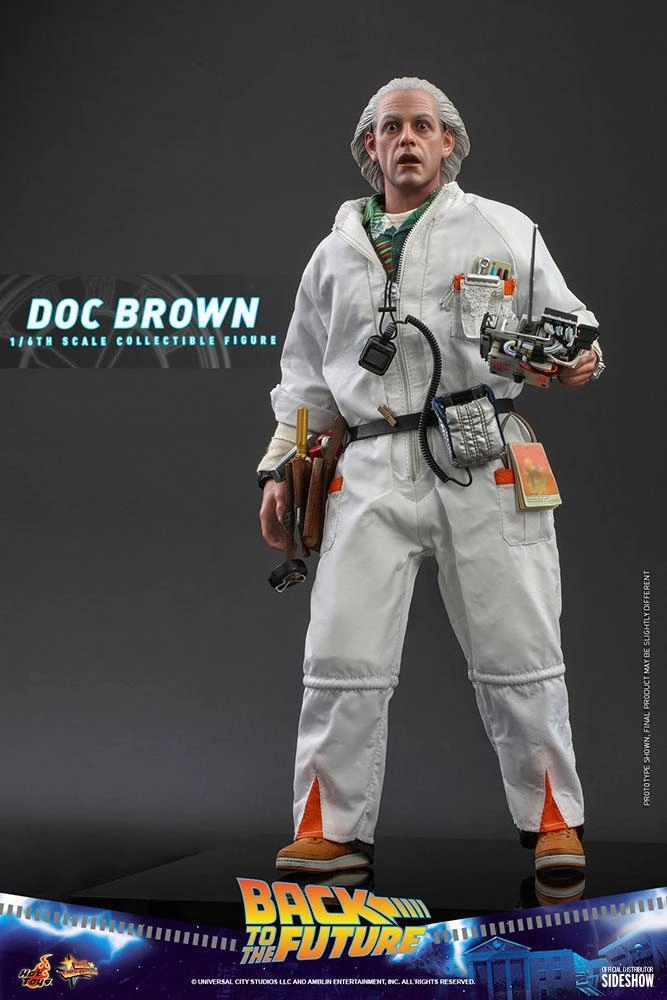 Zurück in die Zukunft Movie Masterpiece Actionfigur 1/6 Doc Brown - 30cm