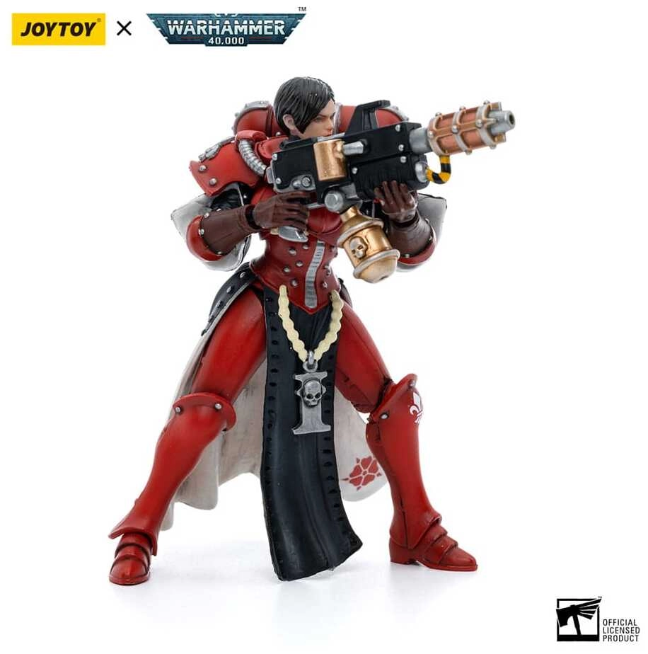 Warhammer 40k Actionfigur 1/18 Adepta Sororitas Battle Sisters Order of the Bloody Rose Sister Ignacia - 12cm