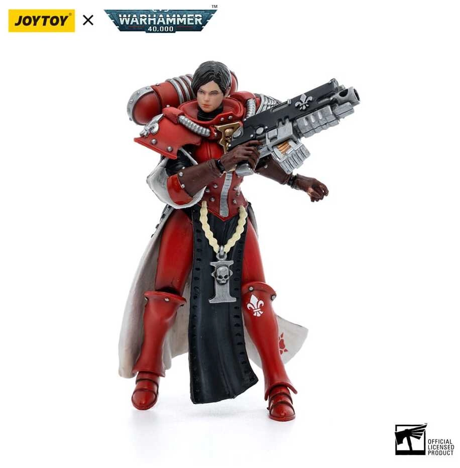 Warhammer 40k Actionfigur 1/18 Adepta Sororitas Battle Sisters Order of the Bloody Rose Sister Ignacia - 12cm