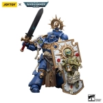 Warhammer 40k Actionfigur 1/18 Ultramarines Primaris Captain with Relic Shield and Power Sword - 12cm