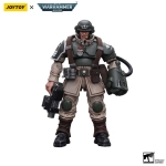 Warhammer 40k Actionfigur 1/18 Astra Militarum Cadian Command Squad Veteran Sergeant with Power Fist - 12cm