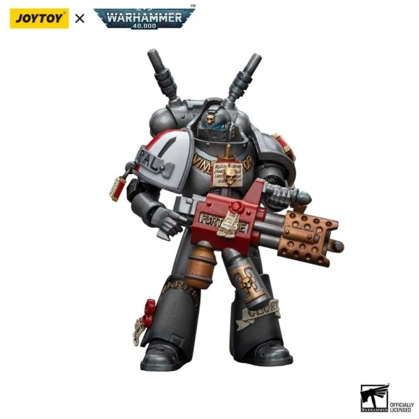 Warhammer 40k Actionfigur 1/18 Grey Knights Interceptor Squad Interceptor with Incinerator - 12cm