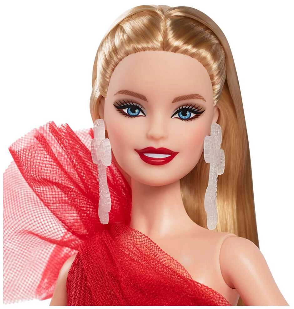 Barbie Signature Puppe Holiday Barbie Blonde