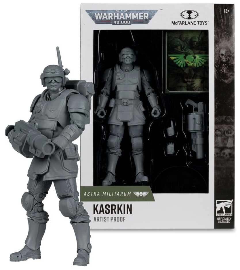 Warhammer 40,000 Actionfigur Kasrkin (Astra Militarum) Artist Proof - 18cm