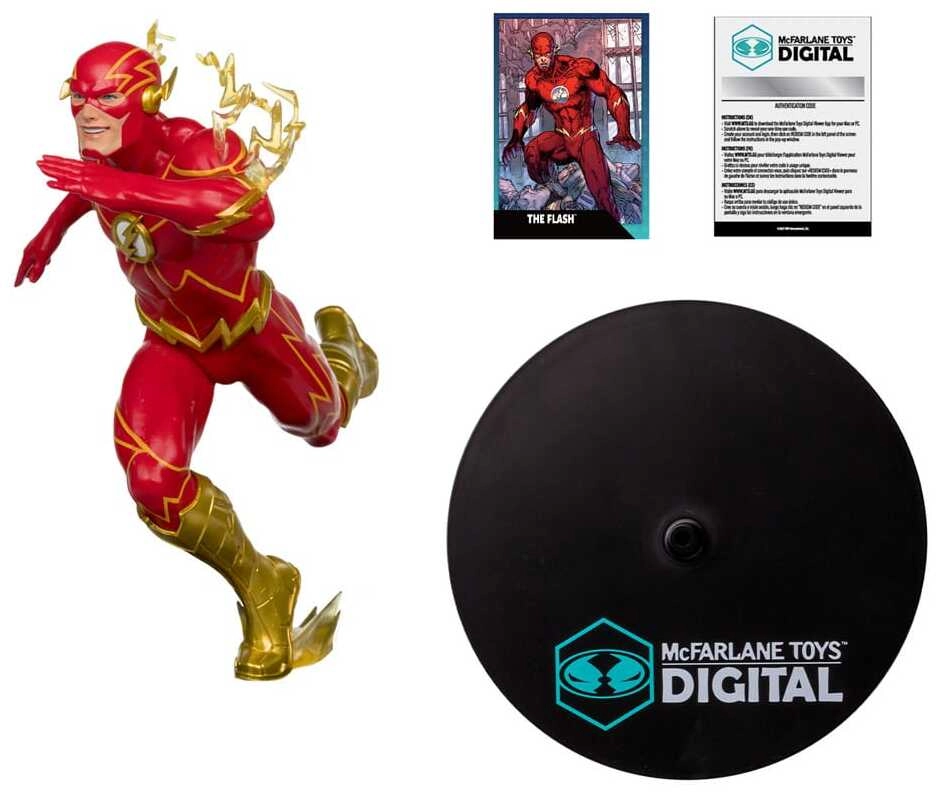 DC Direct PVC Statue 1/6 The Flash by Jim Lee (McFarlane Digital) - 20cm