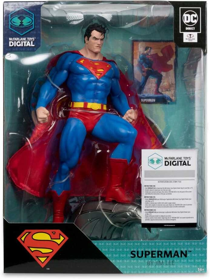 DC Direct PVC Statue 1/6 Superman by Jim Lee (McFarlane Digital) - 25cm