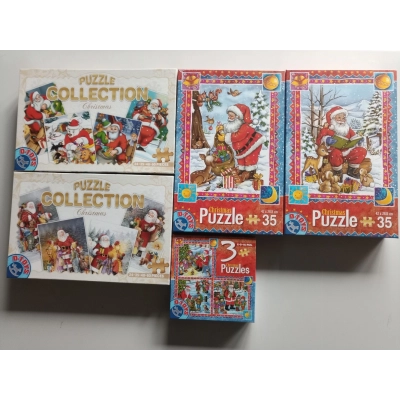 Kinder Weihnachtspuzzle - BUNDLE AKTION - 13 Puzzles