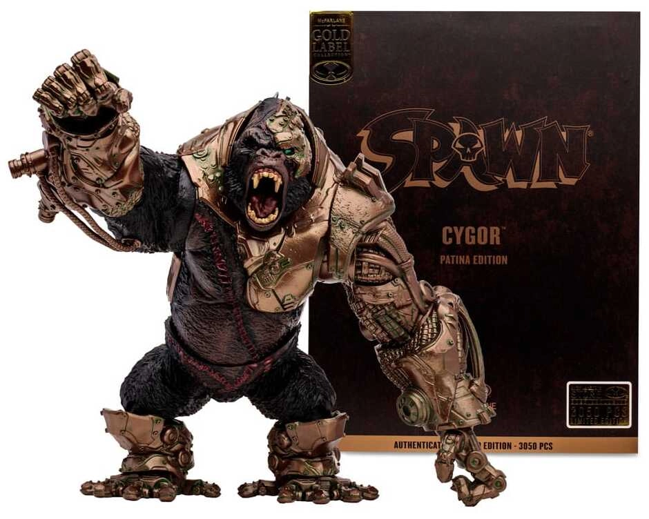 Spawn Actionfigur Cygor Patina Edition (Gold Label) - 30cm