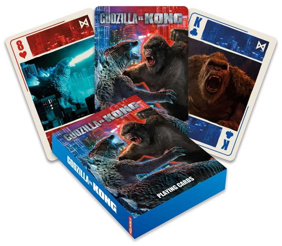 Godzilla Spielkarten Godzilla vs. Kong