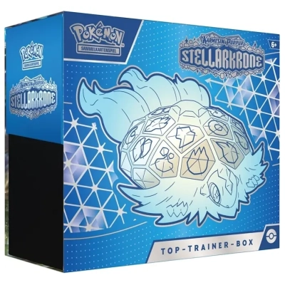 Pokemon - Karmesin & Purpur 7 Stellarkrone Top Trainer Box - DE