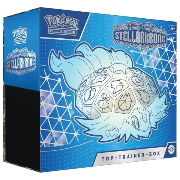 Pokemon - Karmesin & Purpur 7 Stellarkrone Top Trainer Box - DE